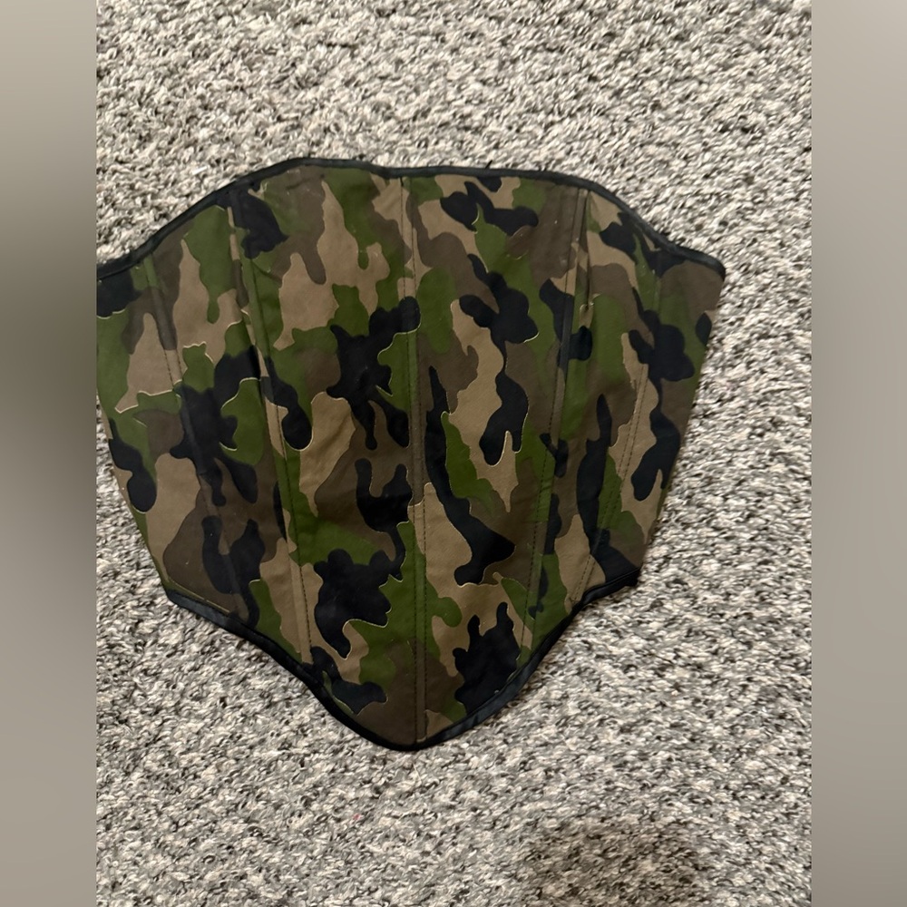 Camouflage Corset